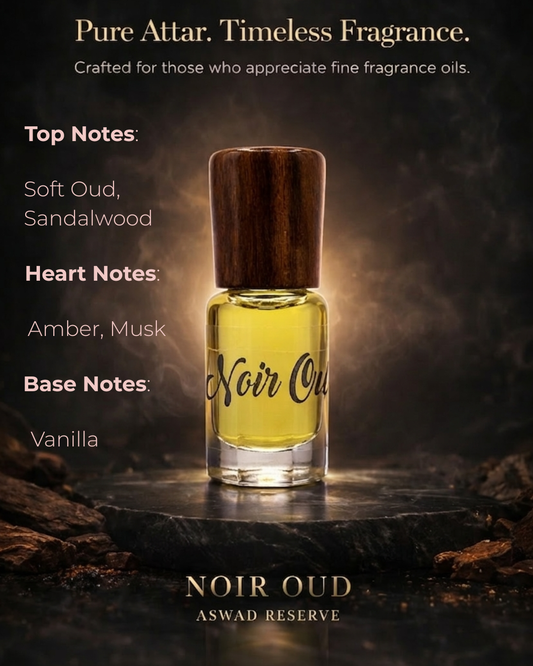 Asaar Noir Oud | Aswad Reserve — Oil Based Attar