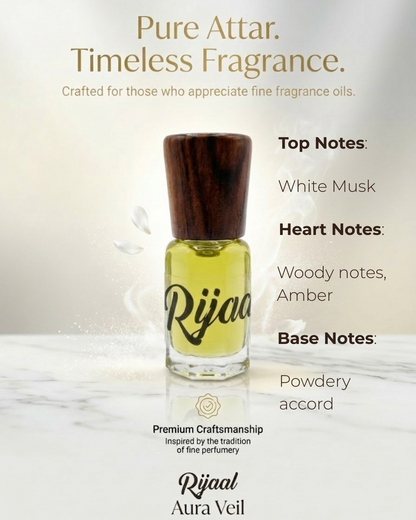 Asaar Rijaal | Aura Veil — Oil Based Attar