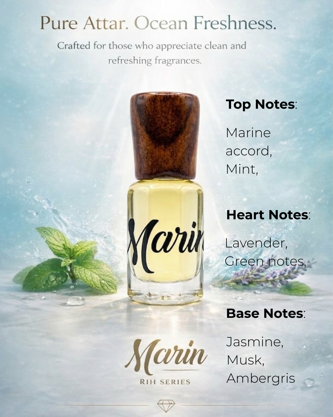 Asaar Marin | Rih Series — Oil Based Attar