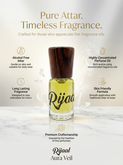 Asaar Rijaal | Aura Veil — Oil Based Attar