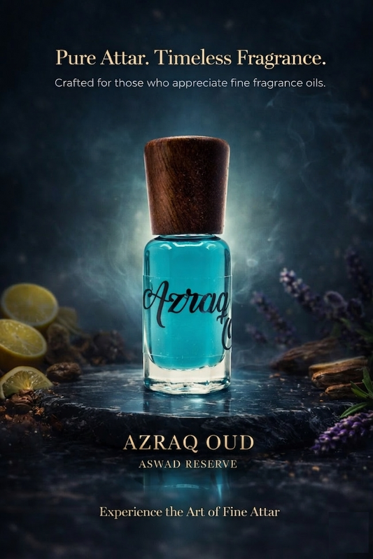 Asaar Azraq Oud | Aswad Reserve — Oil Based Attar