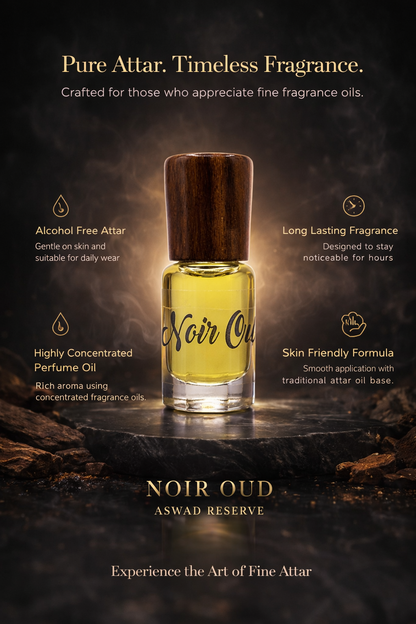 Asaar Noir Oud | Aswad Reserve — Oil Based Attar