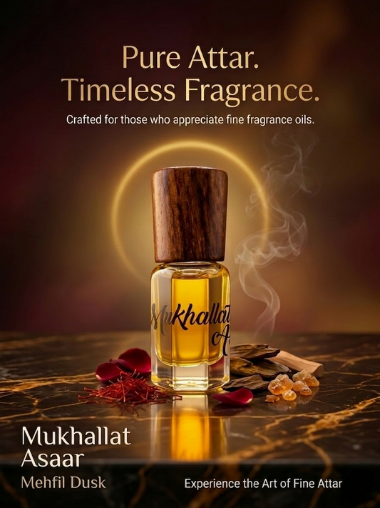 Asaar Mukhallat Asaar | Mehfil Dusk — Oil Based Attar