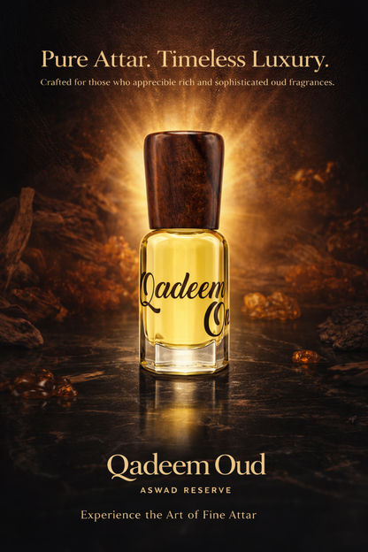 Asaar Qadeem Oud | Aswad Reserve — Oil Based Attar